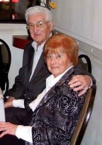 Grandma and Grandpa at Sheva Brachot