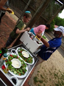 kosher food on the BBQ on Purim in Adelaide